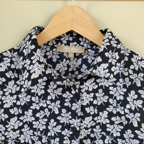 Marc Lauge Summertime Collection Floral Button-up Dress Shirt Small - Picture 3 of 10